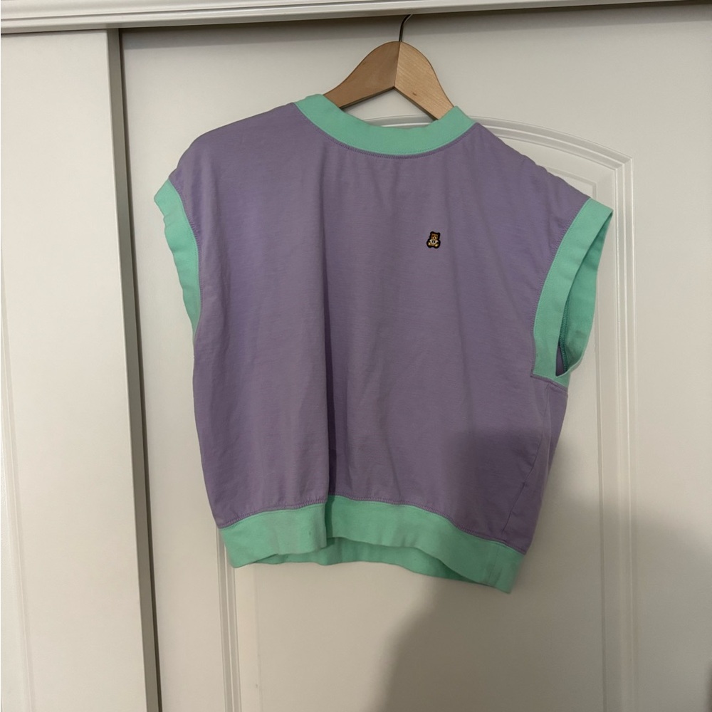 Teddy Fresh Purple and Green Women's Blouse